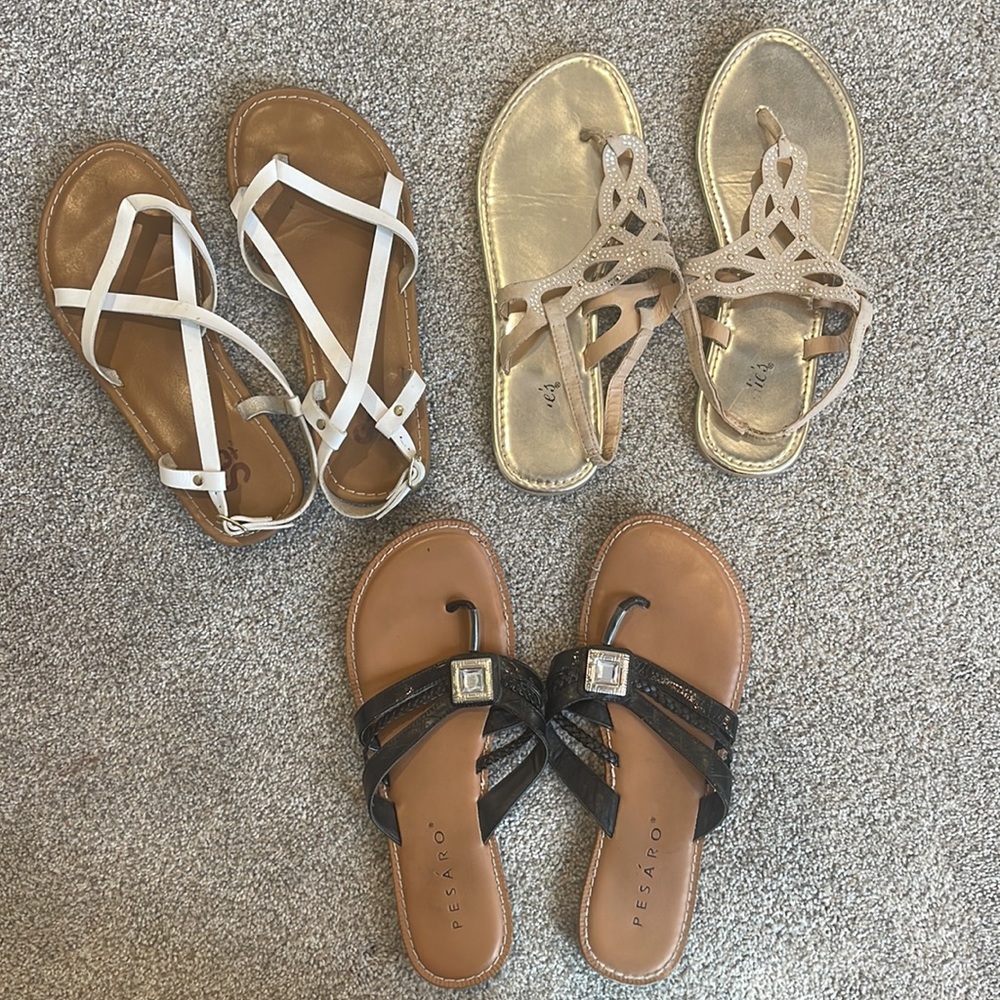 Women’s Sandals - Set of 3